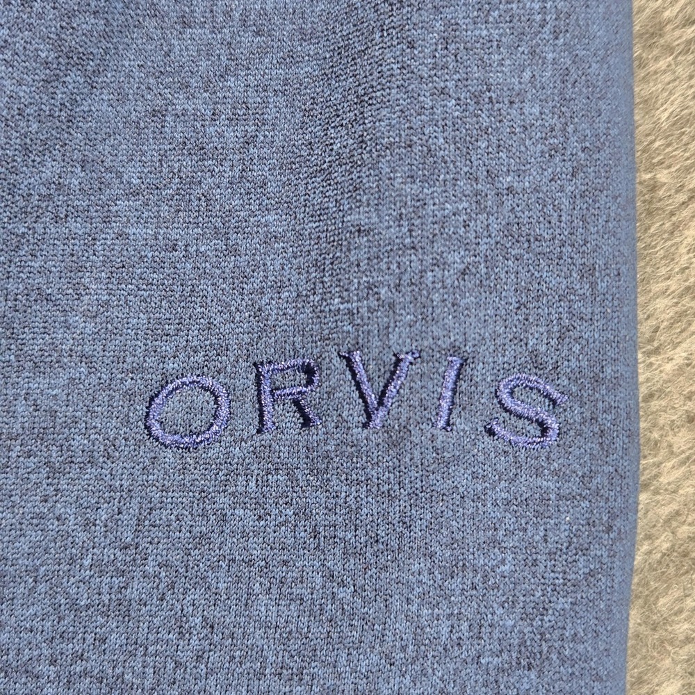 Orvis Jacket Mens 2XL Blue‎ Quilted Fleece Full Zip Insulated Casual Outdoor - Picture 7 of 10